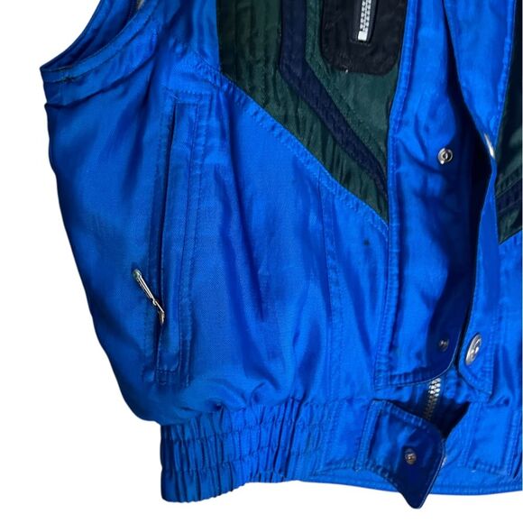 Phenix Sports Vintage Winter Ski Vest Men’s Sz XS // Women’s Small Blue - Picture 7 of 14